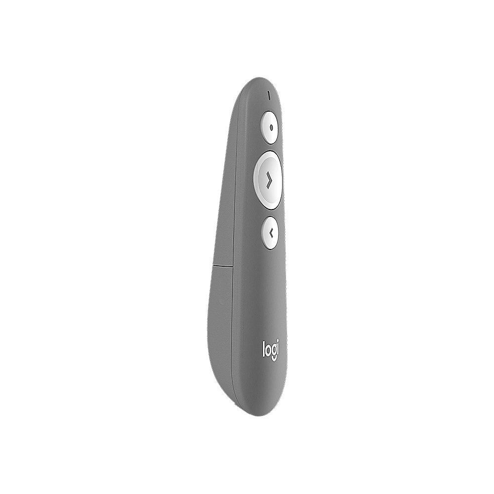 Logitech R500 Laser Presentation Remote Presenter USB Bluetooth Grau