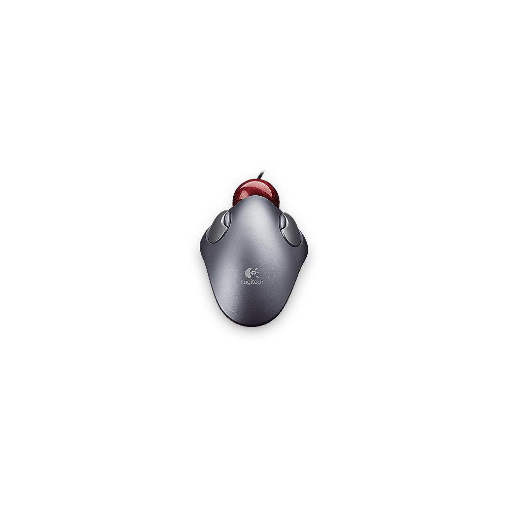 Logitech Trackman Marble Mouse Trackball für Links- und Rechtshänder 910-000808