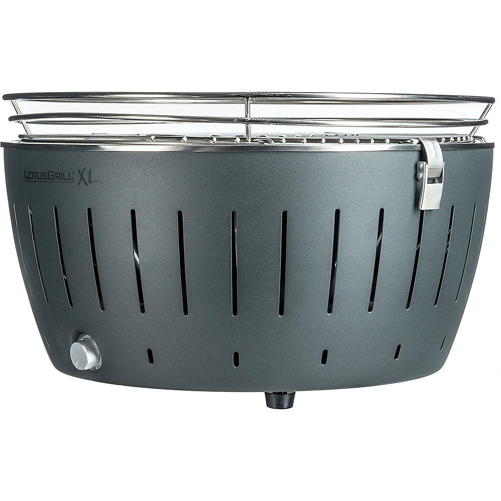 LotusGrill G-AN-435 Holzkohlegrill XL 40,5cm rauchfrei, anthrazitgrau, LotusGrill, G-AN-435, Holzkohlegrill, XL, 40,5cm, rauchfrei, anthrazitgrau