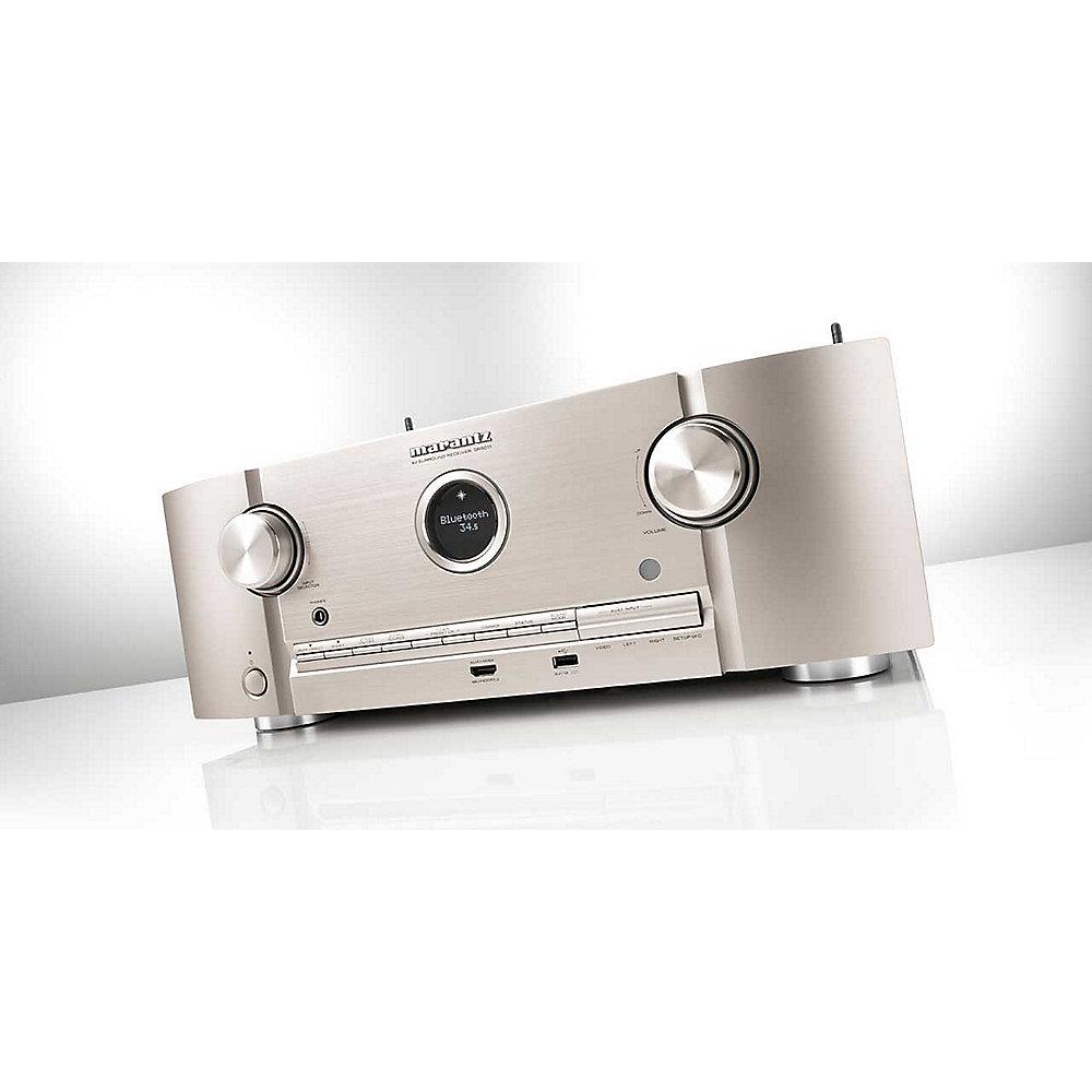 Marantz SR5013 7.2 AV Receiver HEOS/WiFi/Bluetooth/AirPlay2/DTS:X - silber, Marantz, SR5013, 7.2, AV, Receiver, HEOS/WiFi/Bluetooth/AirPlay2/DTS:X, silber