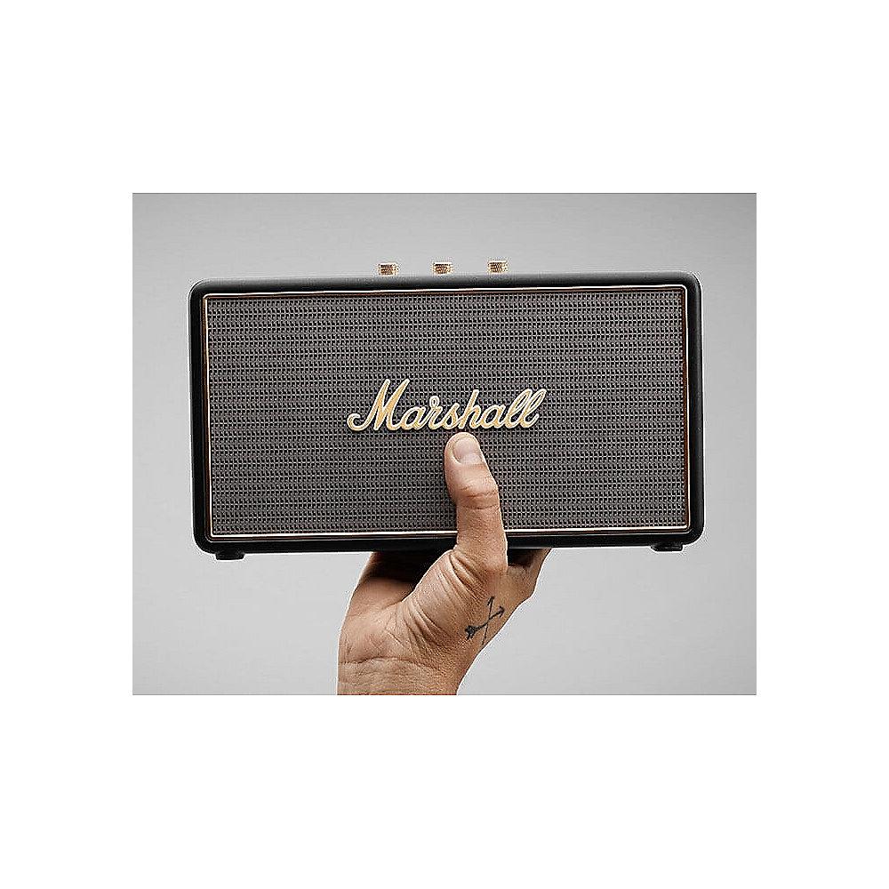 Marshall Stockwell schwarz - tragbarer Bluetooth Lautsprecher