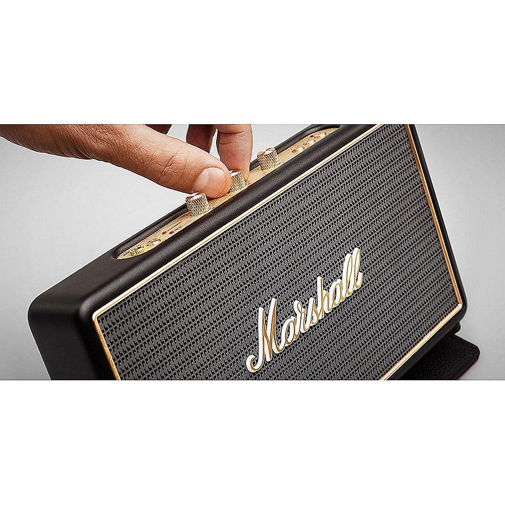 Marshall Stockwell schwarz - tragbarer Bluetooth Lautsprecher, Marshall, Stockwell, schwarz, tragbarer, Bluetooth, Lautsprecher