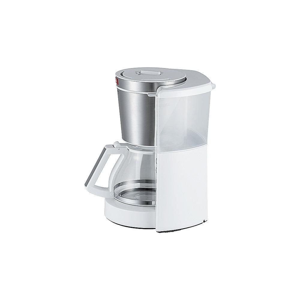 Melitta Look DeLuxe 1011-05 Kaffeemaschine weiß-Edelstahl