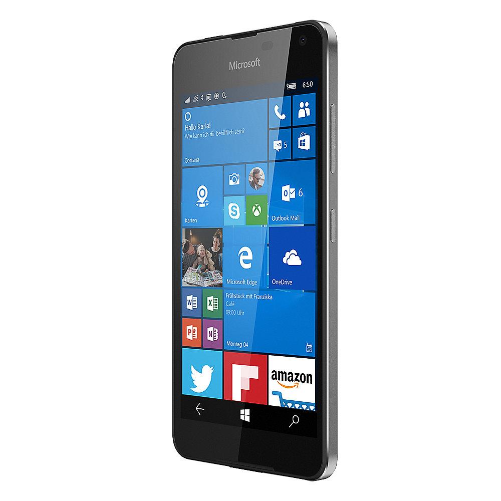 Microsoft Lumia 650 LTE schwarz Windows 10 mobile Smartphone, Microsoft, Lumia, 650, LTE, schwarz, Windows, 10, mobile, Smartphone