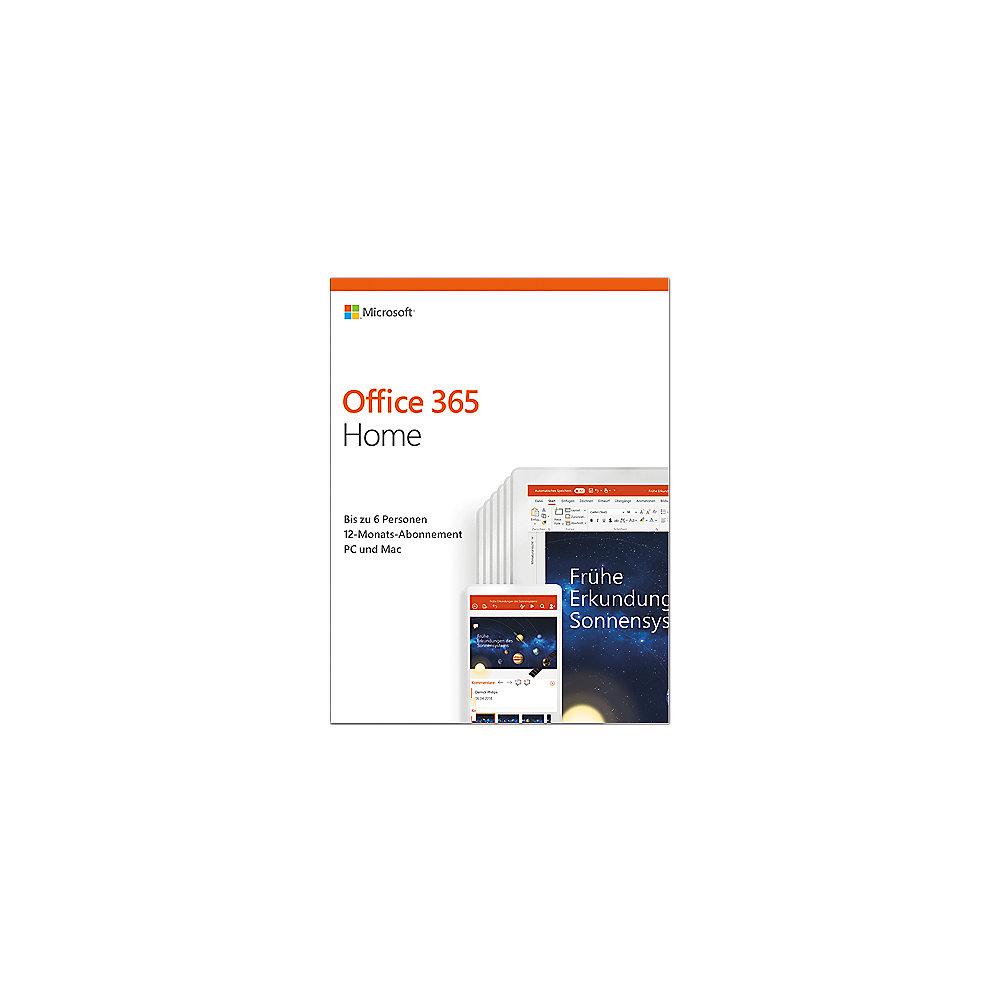 Microsoft Office 365 Home P4 (6 Benutzer/ 18 Devices/ 1 Jahr) FR Mac/Win