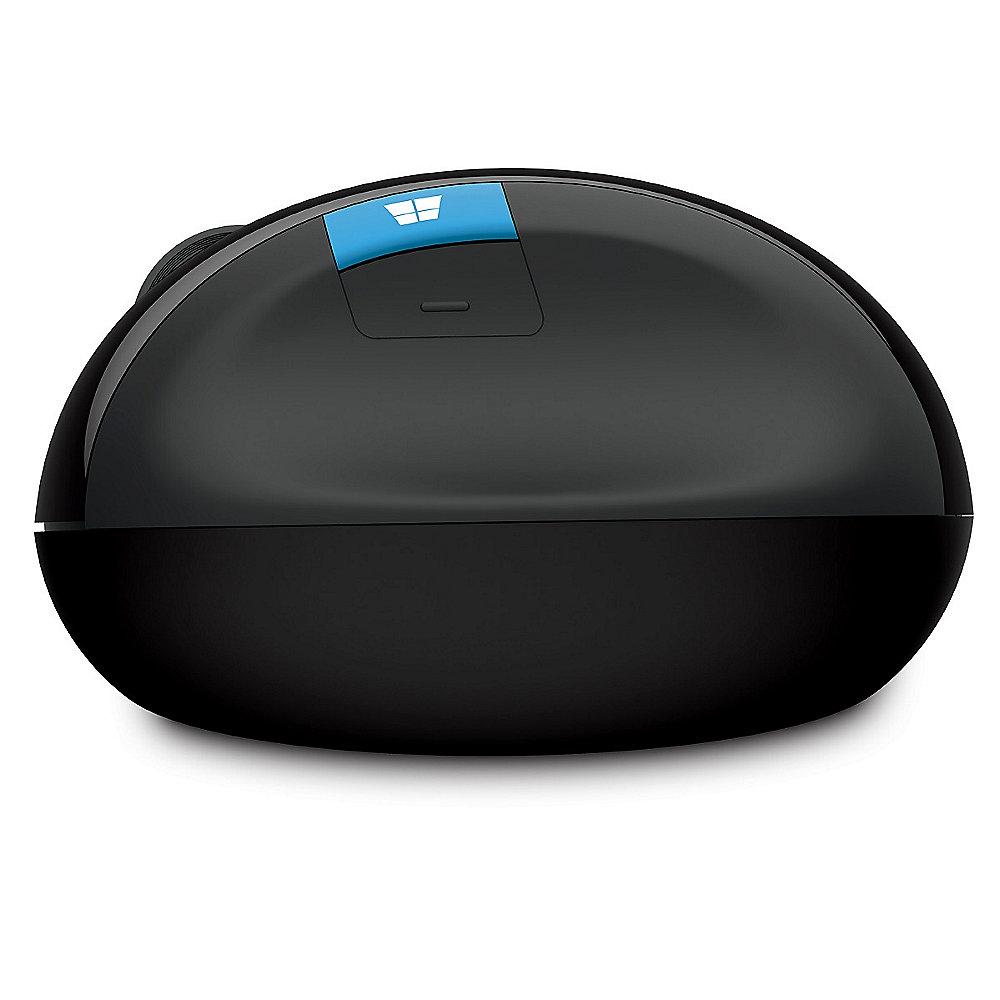 Microsoft Sculpt Ergonomic Wireless Mouse Schwarz Bulk, Microsoft, Sculpt, Ergonomic, Wireless, Mouse, Schwarz, Bulk