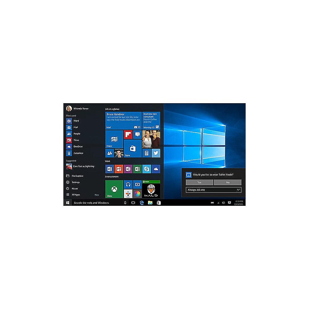 Microsoft Windows Professional 10 Upgrade Lizenz, Open-NL