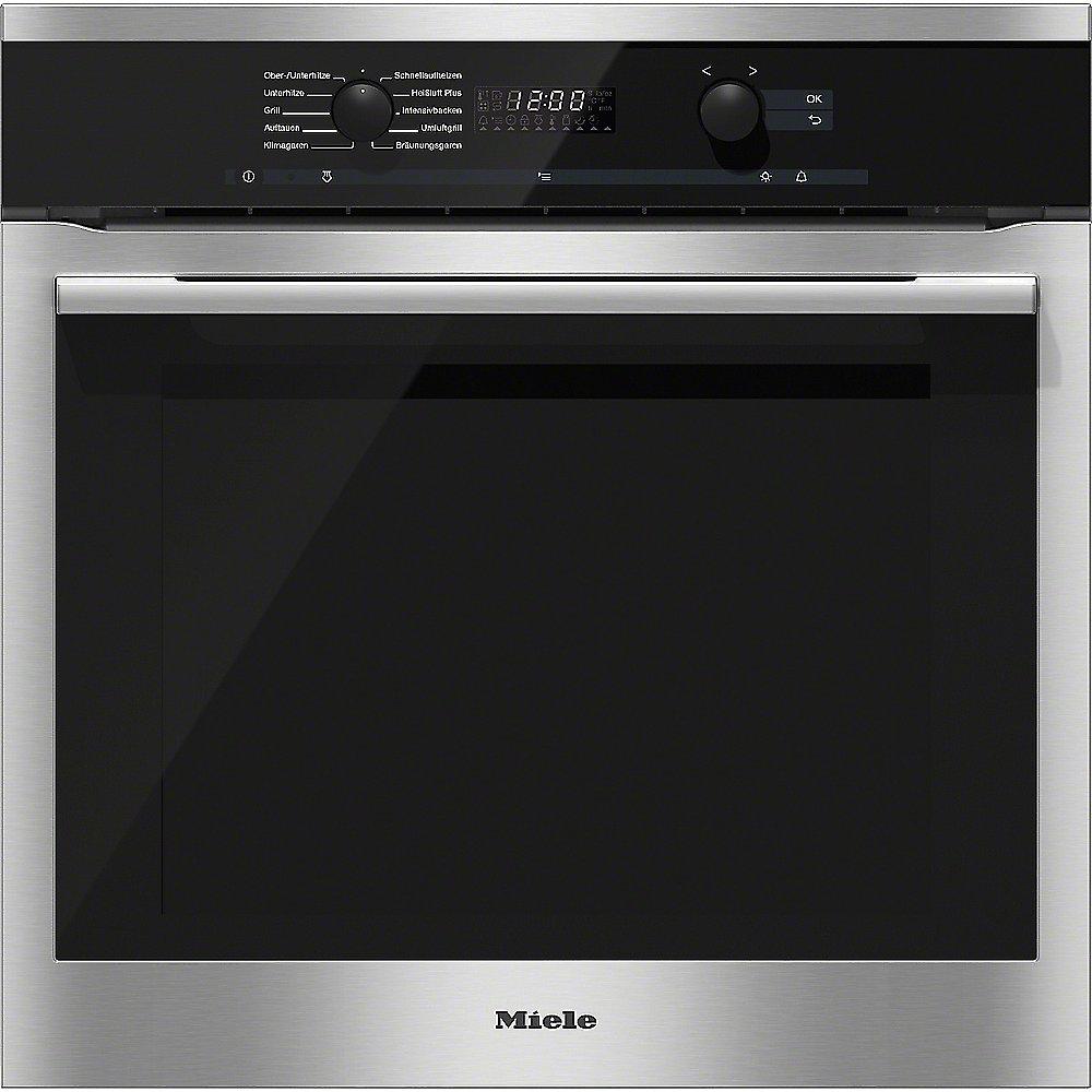 Miele H 6160 B Einbau-Backofen A  Edelstahl