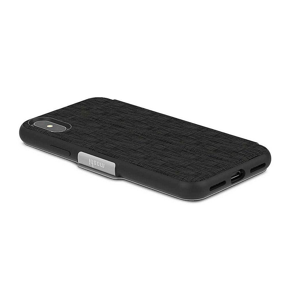 Moshi SenseCover Schutzhülle für iPhone X Metro Black 99MO072010, Moshi, SenseCover, Schutzhülle, iPhone, X, Metro, Black, 99MO072010