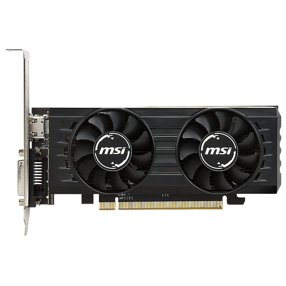 MSI AMD Radeon RX 550 4GT LP OC 4GB GDDR5 Grafikkarte DVI/HDMI