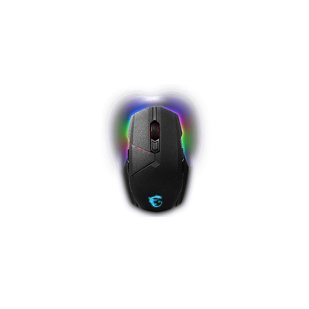 MSI Clutch GM70 Gaming Mouse schwarz, USB