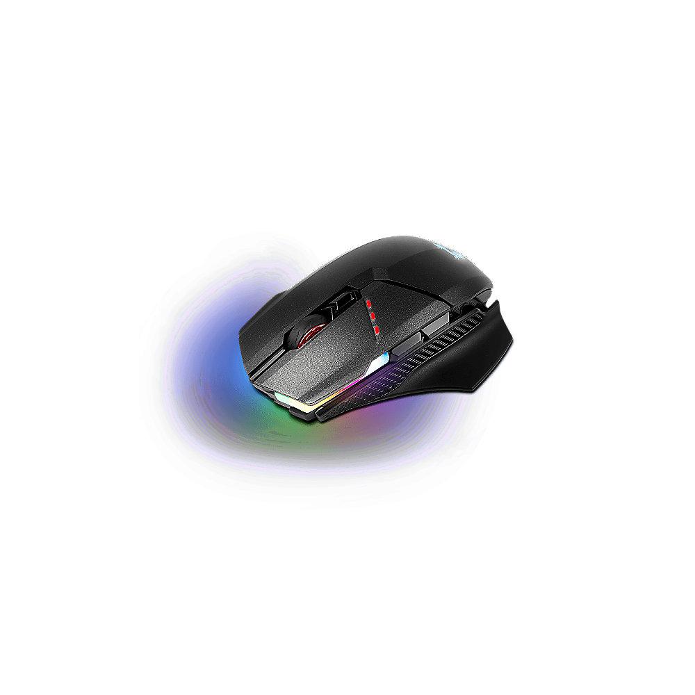 MSI Clutch GM70 Gaming Mouse schwarz, USB
