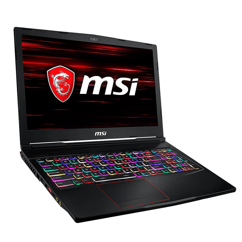 MSI GE63 8SE-048 Raider RGB 15,6" FHD i7-8750H 16GB/512GB SSD RTX2060 DOS