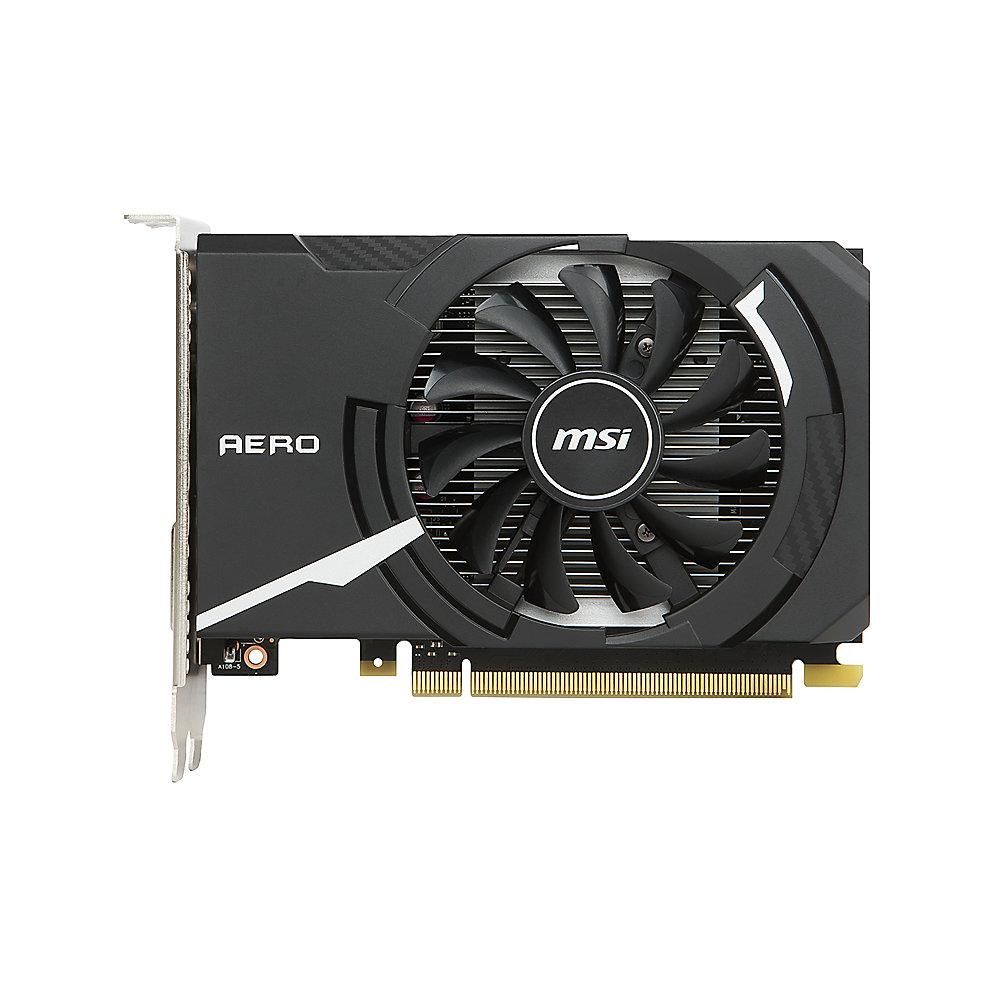 MSI GeForce GT 1030 Aero ITX OC 2GB GDDR4 Grafikkarte DVI/HDMI