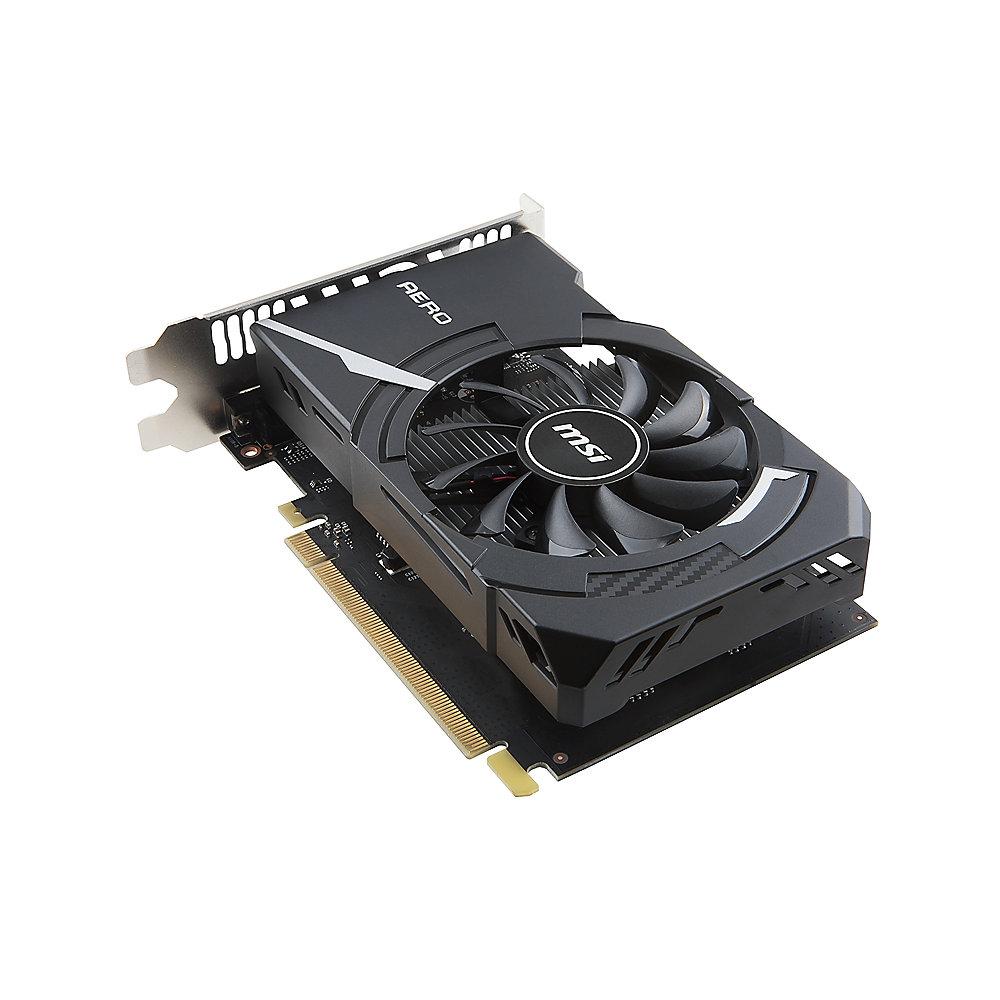 MSI GeForce GT 1030 Aero ITX OC 2GB GDDR4 Grafikkarte DVI/HDMI
