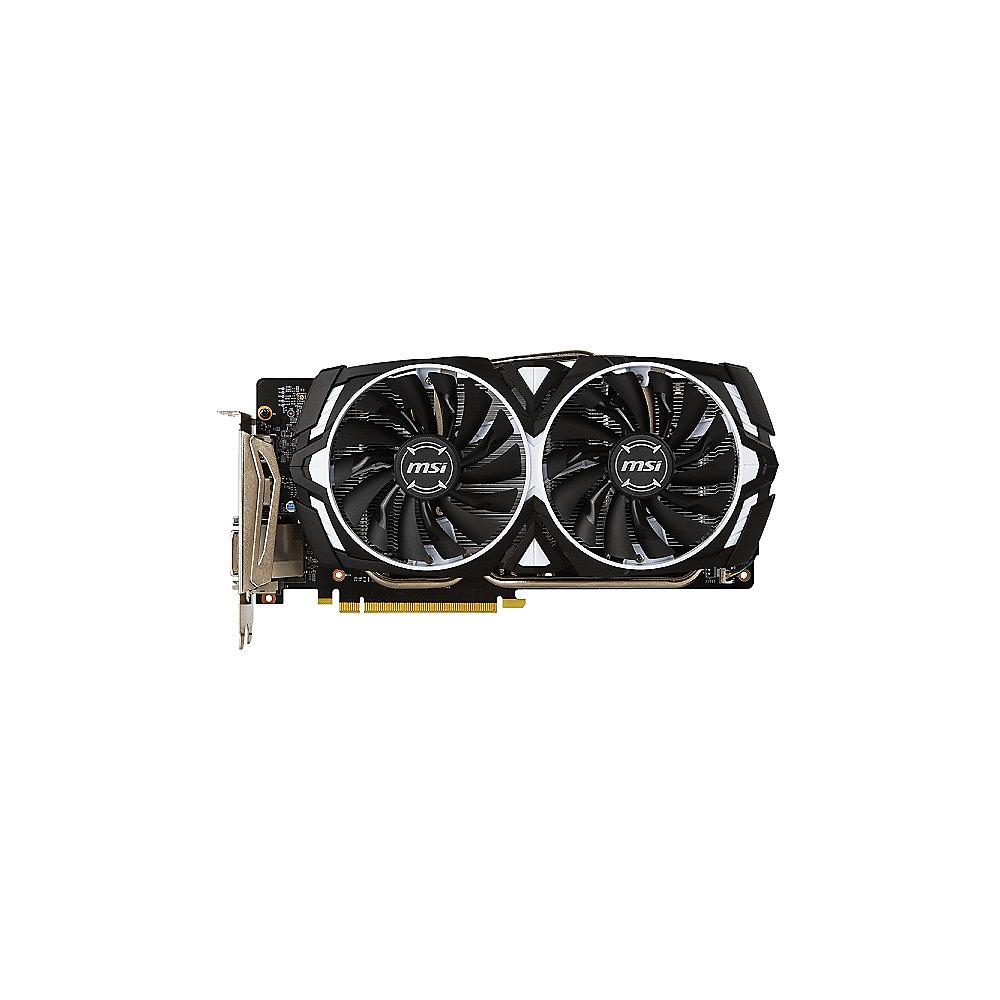 MSI GeForce GTX 1060 Armor 6G OC V1 6GB GDDR5 Grafikkarte DVI/HDMI/3xDP