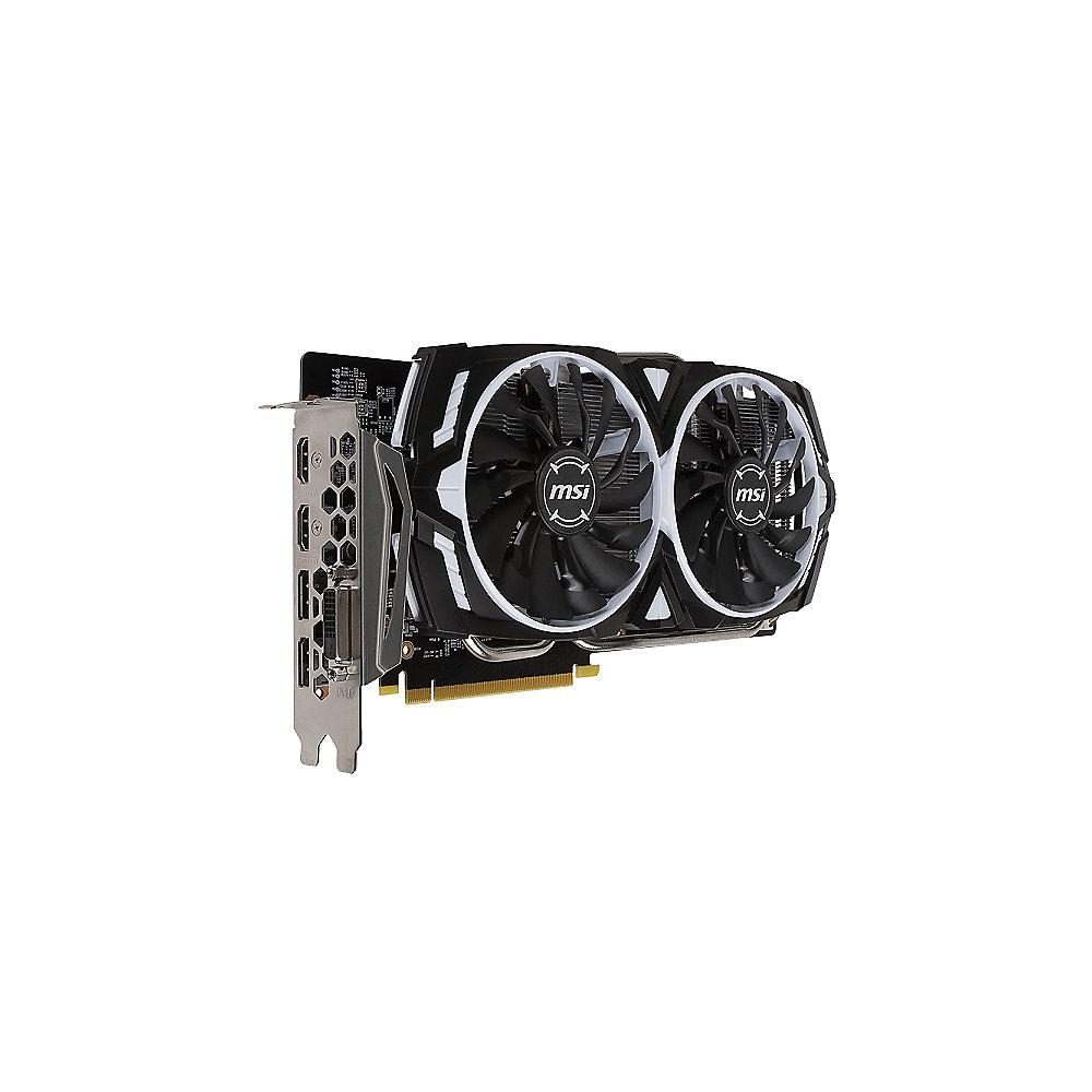 MSI GeForce GTX 1060 Armor 6G OC V1 6GB GDDR5 Grafikkarte DVI/HDMI/3xDP