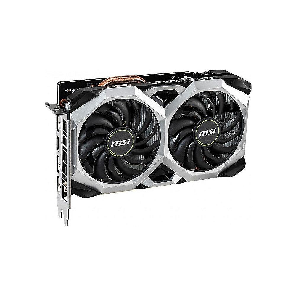 MSI GeForce RTX 2060 Ventus XS OC 6GB GDDR6 Grafikkarte 3xDP/HDMI