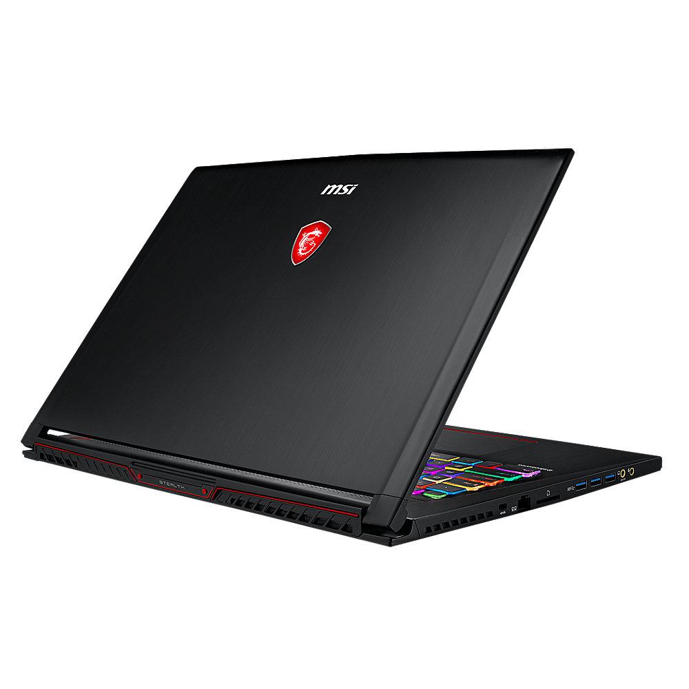 MSI GS73 8RF-011 17,3"FHD i7-8750H 16GB/2TB 256GB SSD GTX1070 Max-Q Win10
