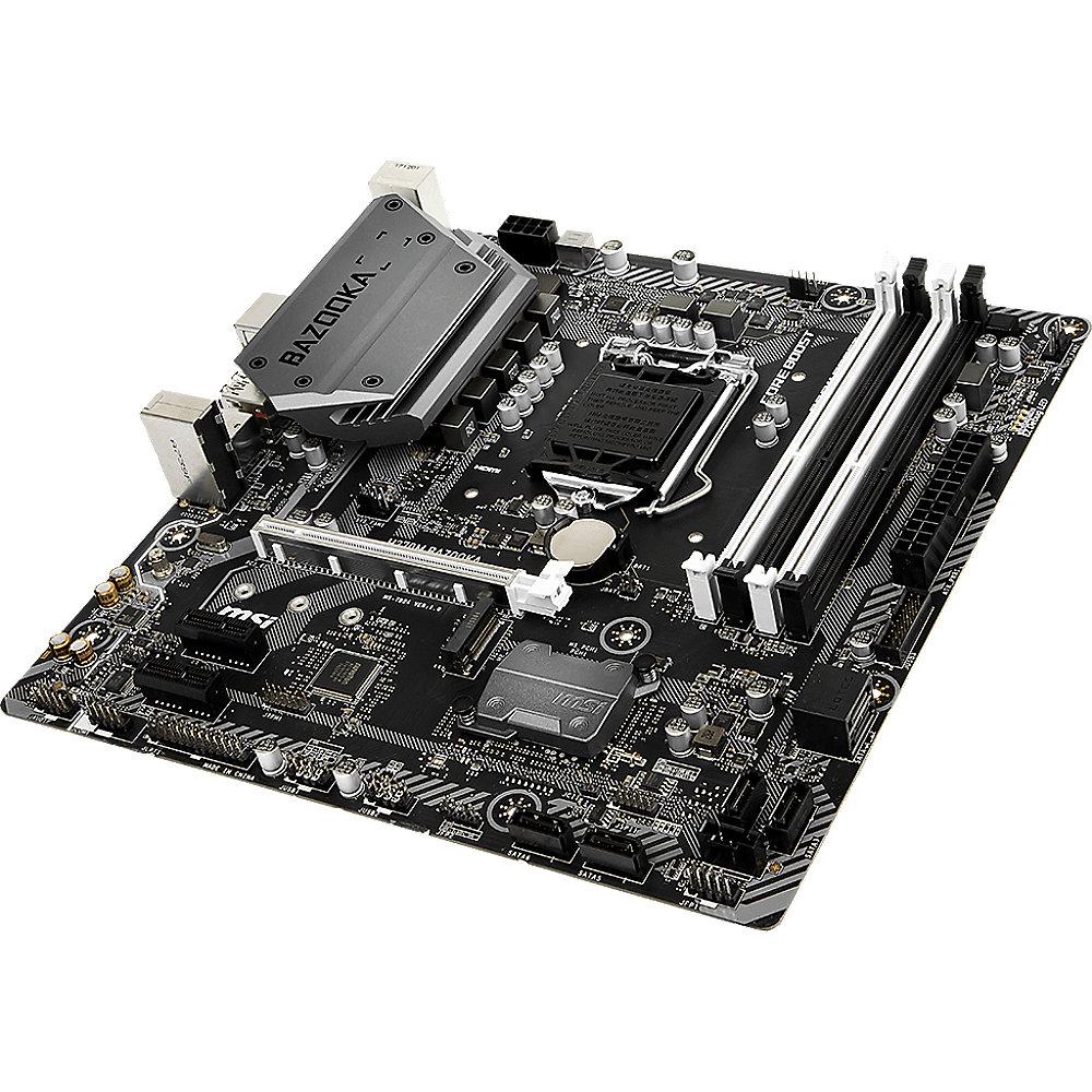 MSI H370M Bazooka mATX Mainboard Sockel 1151 (Coffee Lake)