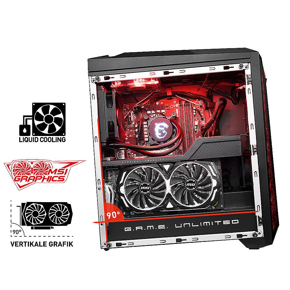 MSI Infinite X VR8RE-018 i7-8700K 16GB/2TB 256GB SSD GTX 1080 Windows 10