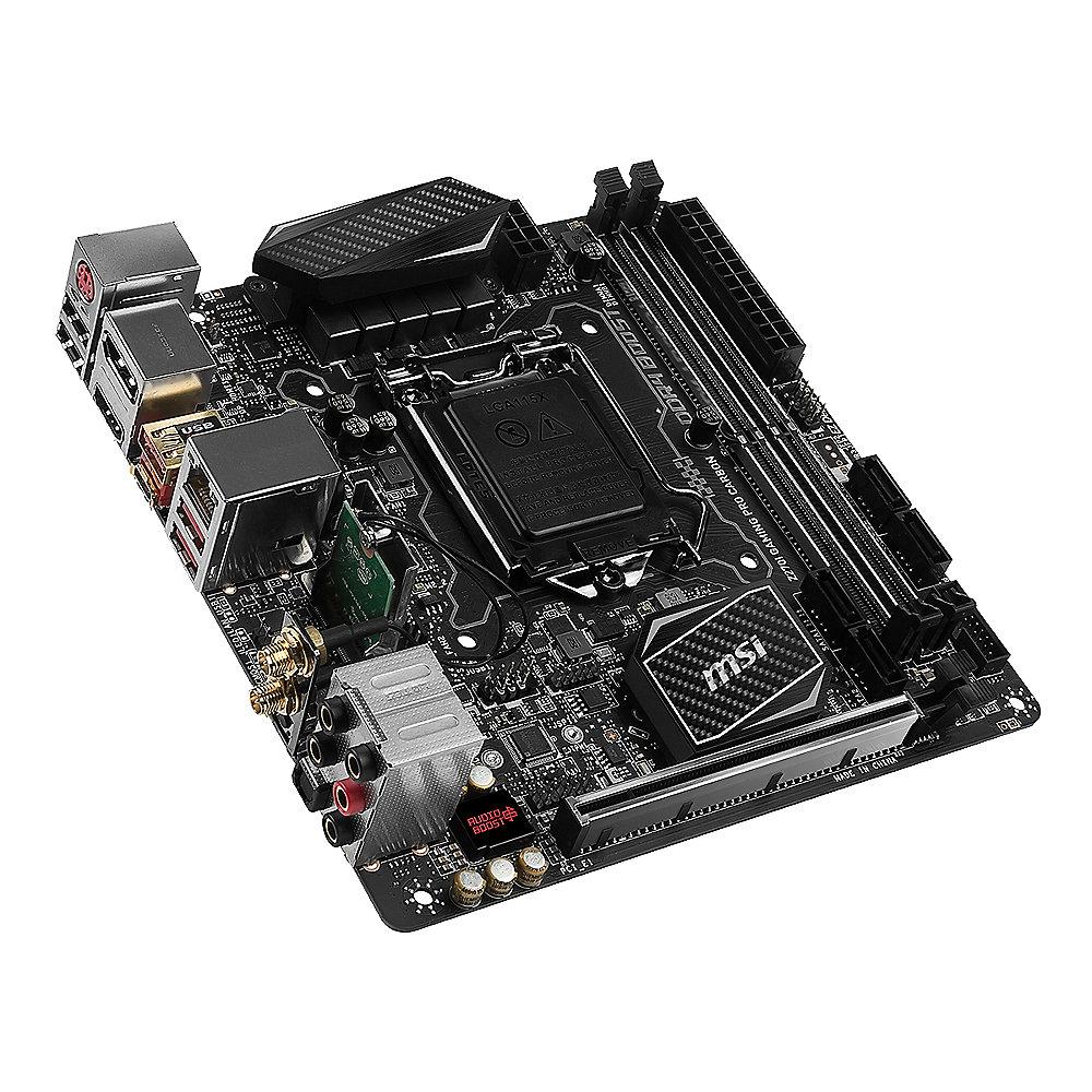 MSI Z270i Gaming Pro Carbon AC Mini-ITX Mainboard Sockel 1151 (Kabylake)