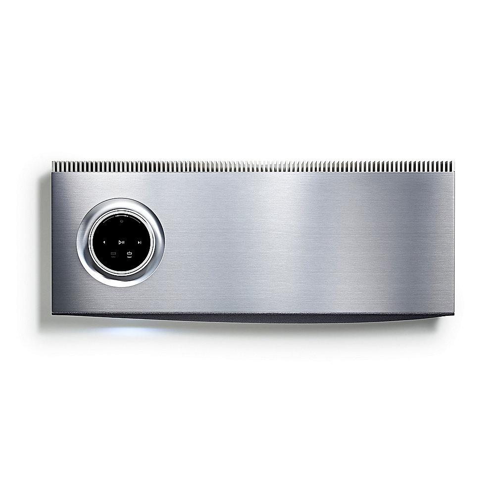 Naim Mu-so Wireless-Musiksystem Multiroom Bluetooth apt-X Airplay silber, Naim, Mu-so, Wireless-Musiksystem, Multiroom, Bluetooth, apt-X, Airplay, silber