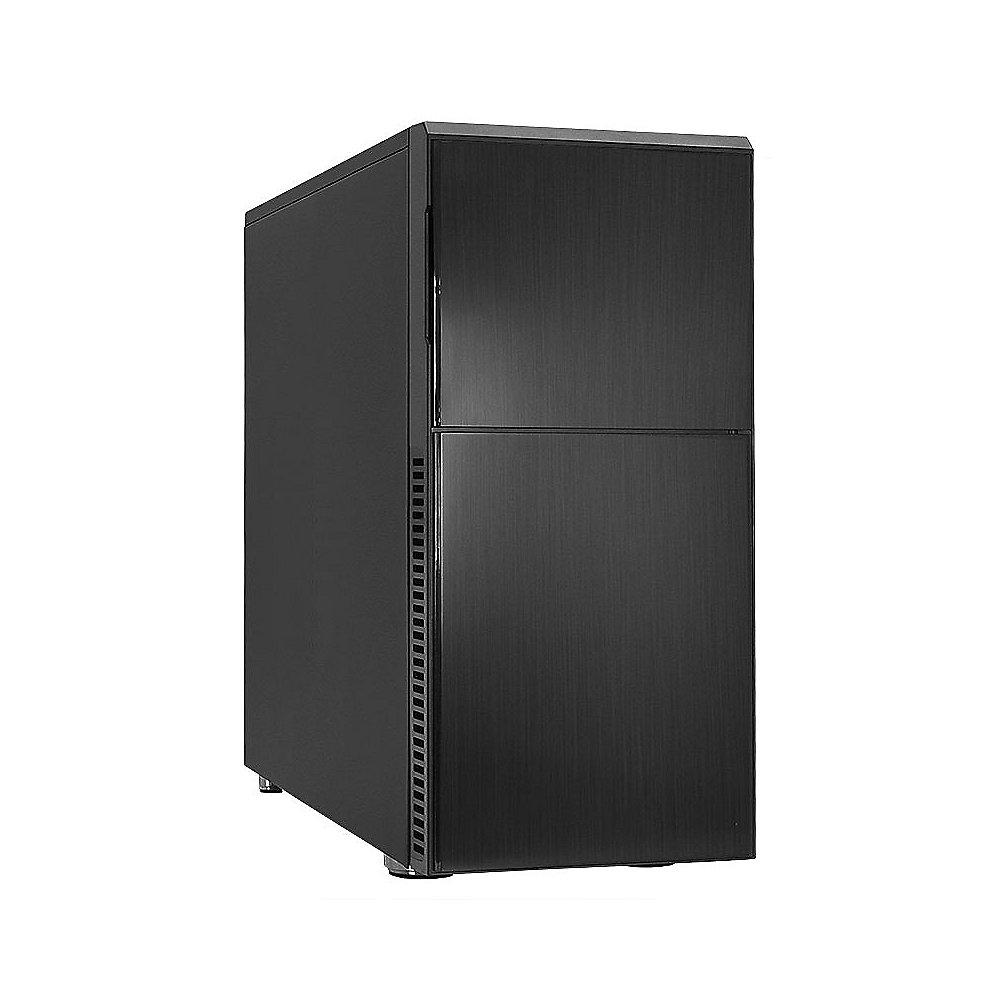 Nanoxia Deep Silence 3 Midi Tower ATX Gehäuse schallgedämmt schwarz o.NT