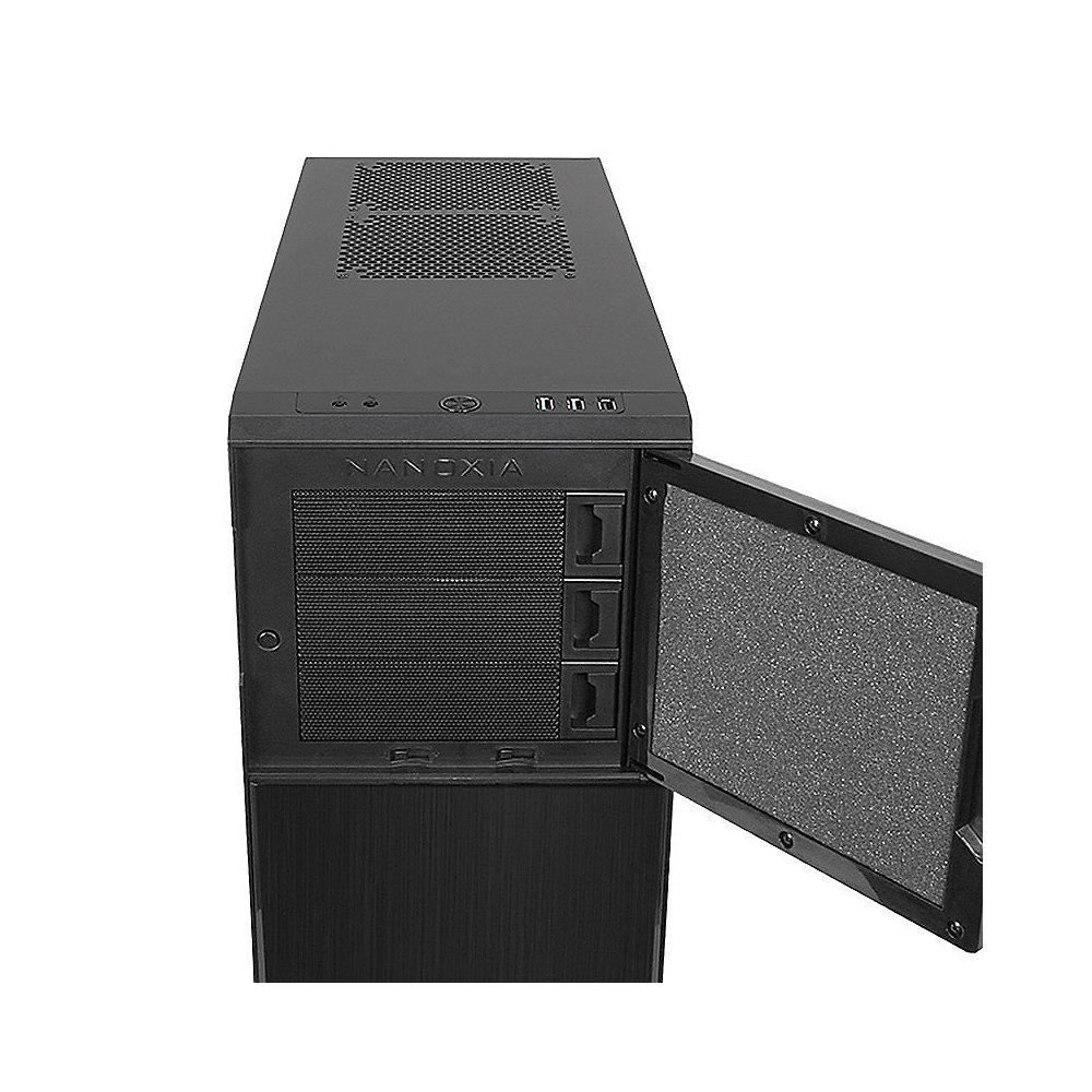 Nanoxia Deep Silence 3 Midi Tower ATX Gehäuse schallgedämmt schwarz o.NT