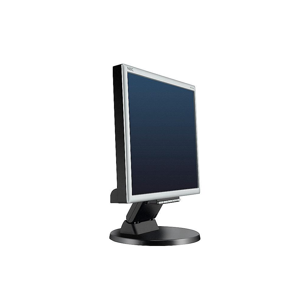 NEC E171M 17"(43.2cm) SXGA Office Monitor DVI/VGA EPEAT schwarz Lautsprecher