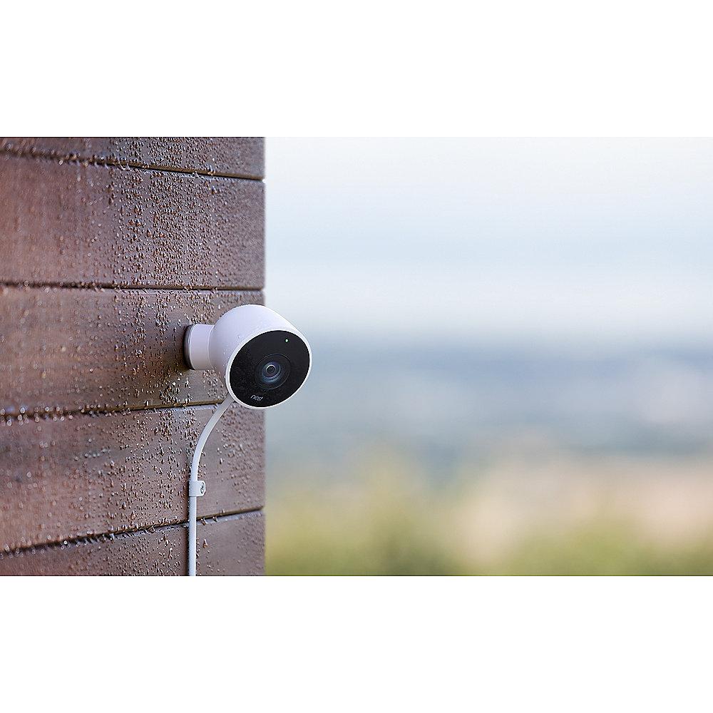 Nest Kameraset Innen und Außen - Cam Outdoor & Indoor Sicherheitskamera im Set