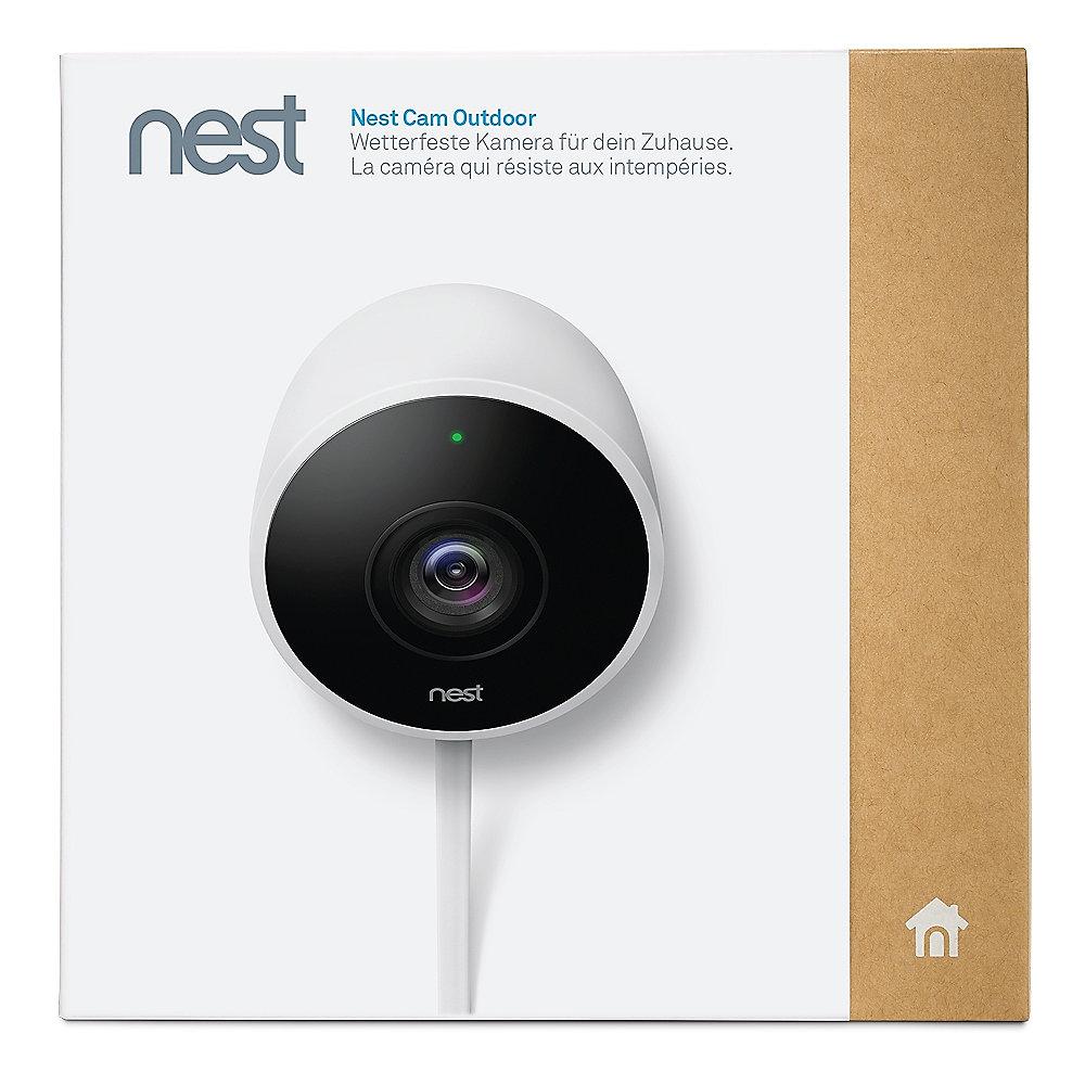 Nest Kameraset Innen und Außen - Cam Outdoor & Indoor Sicherheitskamera im Set