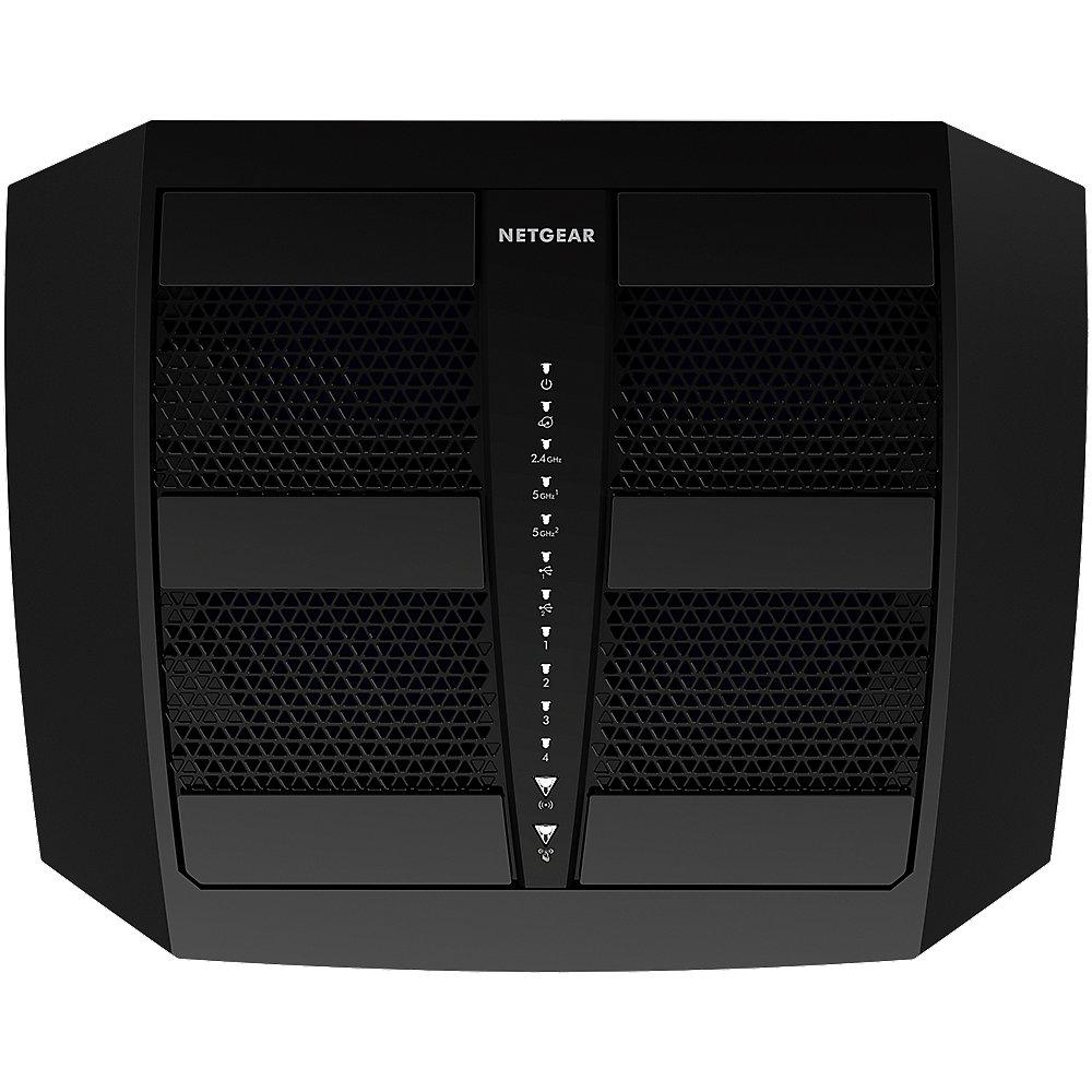 Netgear AC4000 R8000P Nighthawk X6S 4GBit Tri-Band WLAN-ac Router, Netgear, AC4000, R8000P, Nighthawk, X6S, 4GBit, Tri-Band, WLAN-ac, Router