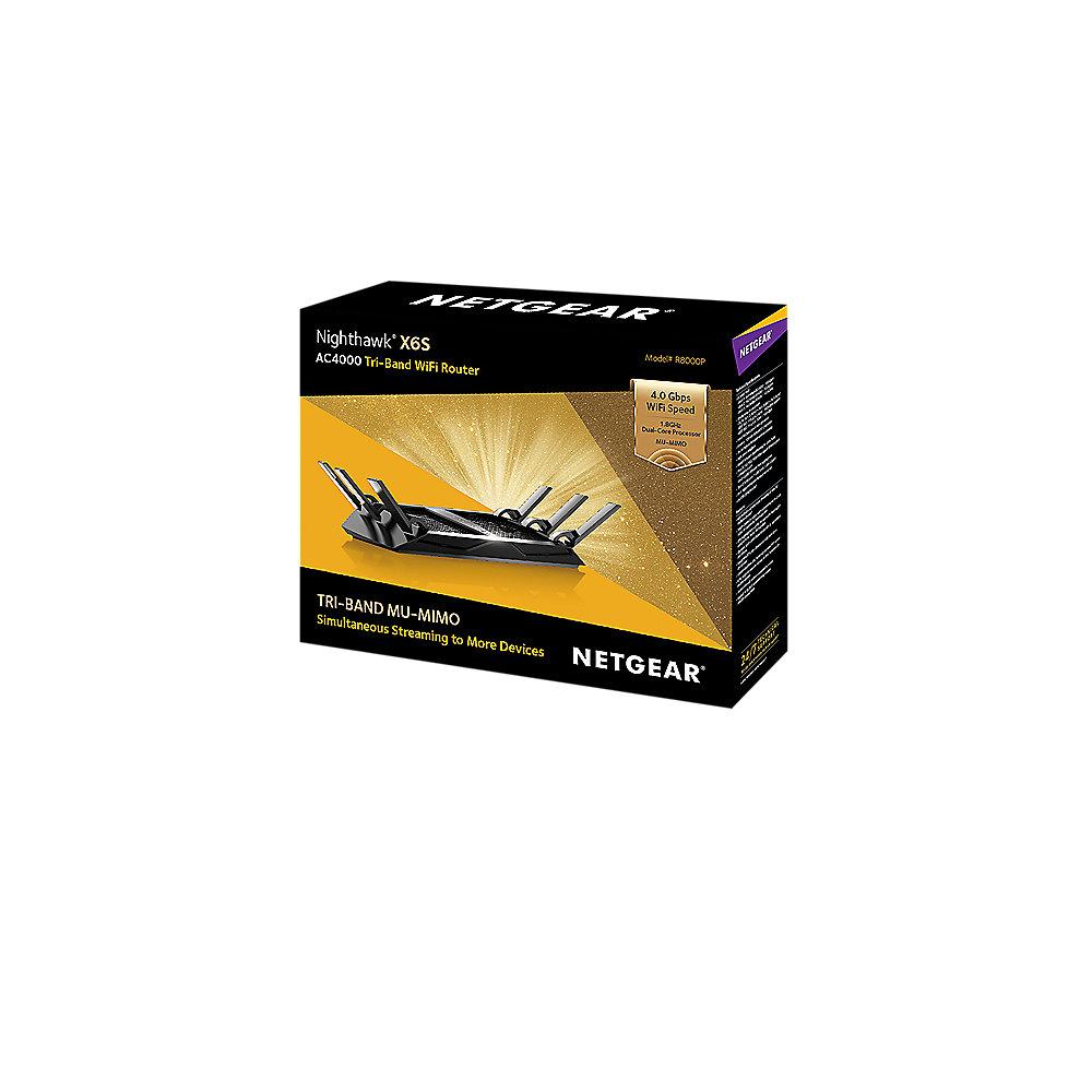 Netgear AC4000 R8000P Nighthawk X6S 4GBit Tri-Band WLAN-ac Router