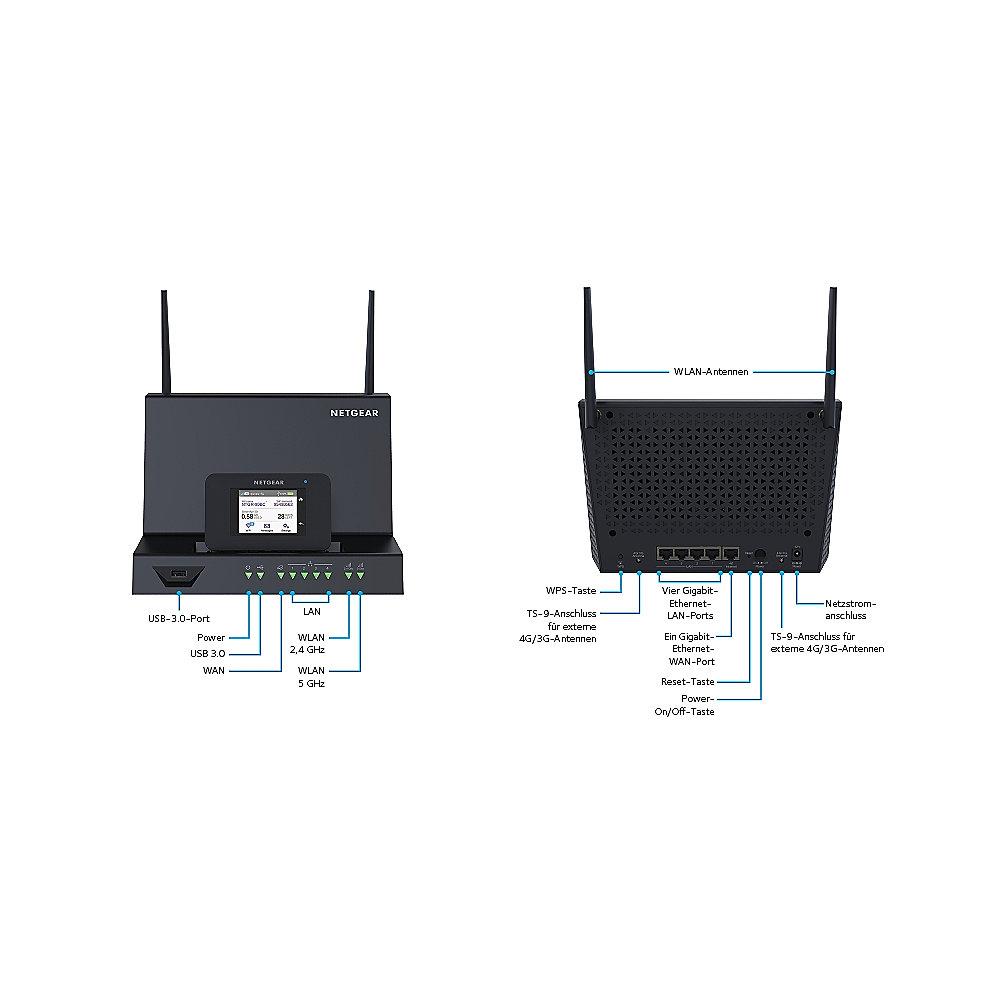 Netgear AirCard Smart Cradle 4G-LTE-dual Band WiFi Signalverstärker Ladestation