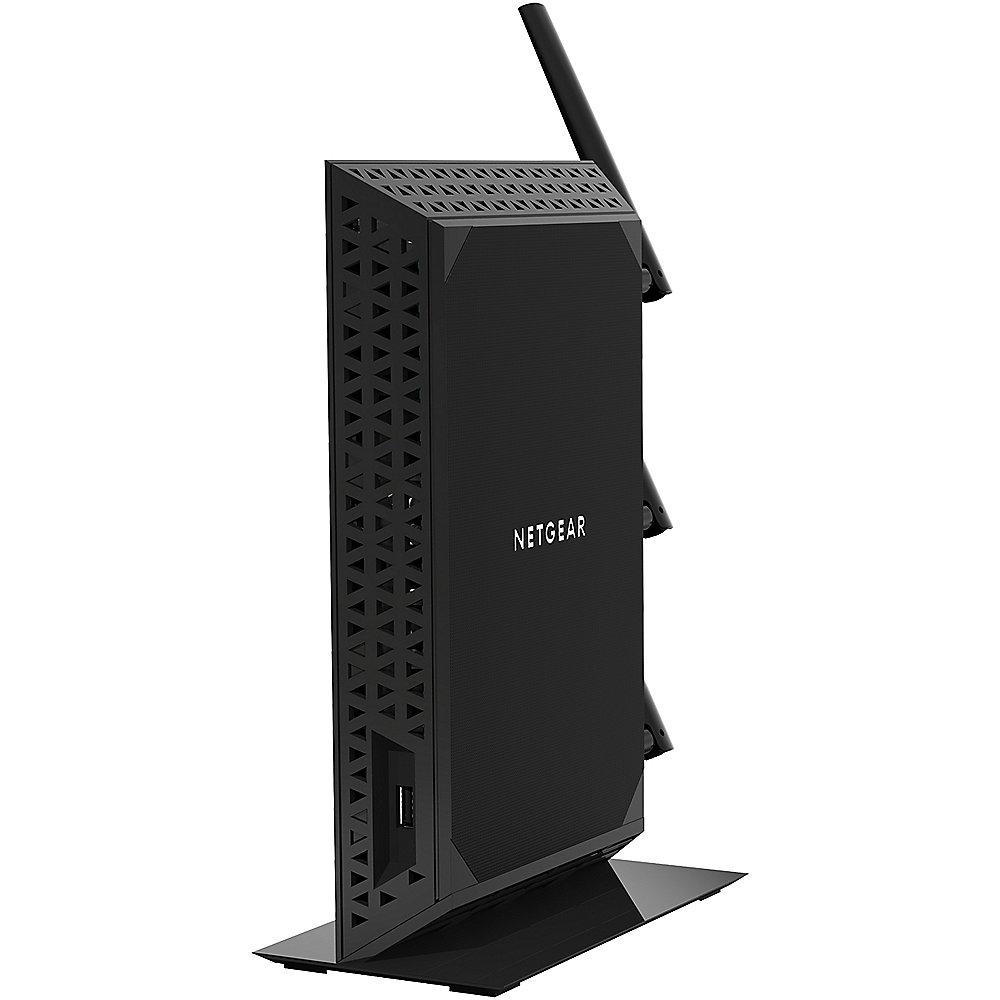 Netgear EX7000 Nighthawk AC1900 WLAN-ac Repeater (5x Gigabit LAN, 1x USB3.0), Netgear, EX7000, Nighthawk, AC1900, WLAN-ac, Repeater, 5x, Gigabit, LAN, 1x, USB3.0,