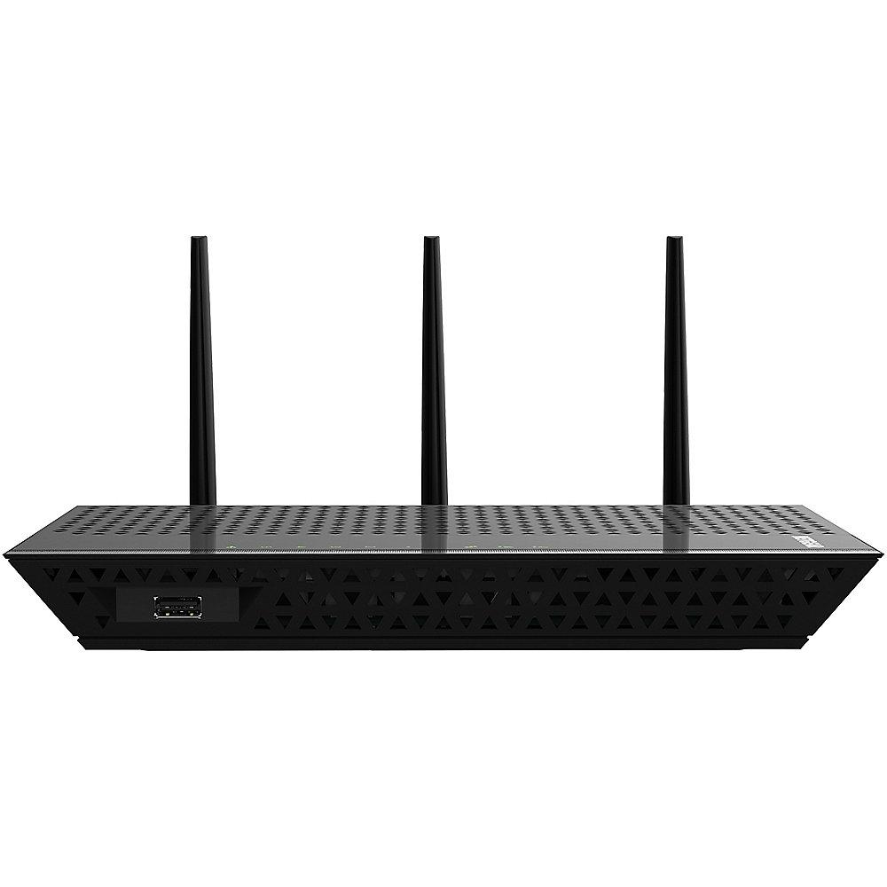 Netgear EX7000 Nighthawk AC1900 WLAN-ac Repeater (5x Gigabit LAN, 1x USB3.0), Netgear, EX7000, Nighthawk, AC1900, WLAN-ac, Repeater, 5x, Gigabit, LAN, 1x, USB3.0,