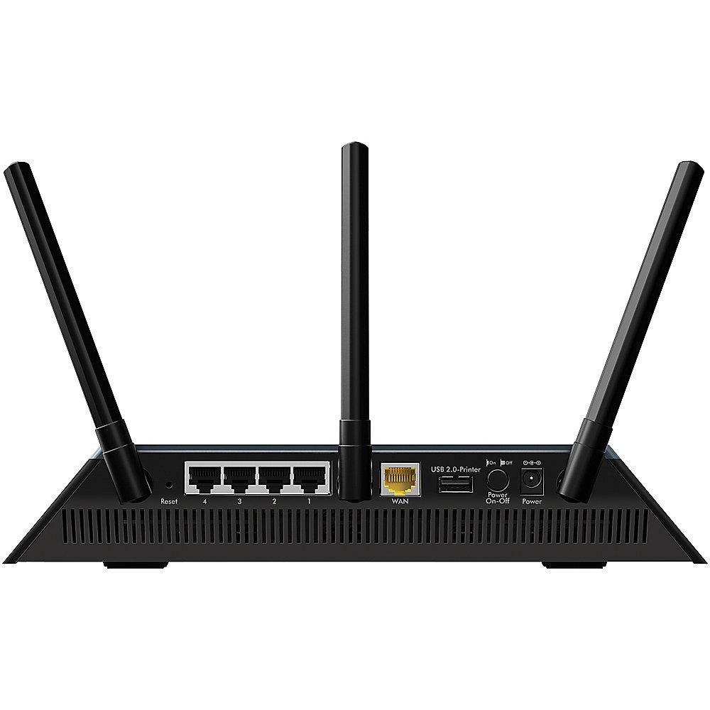 Netgear R6400 AC1750 Dualband Smart WLAN-ac Router schwarz USB3.0