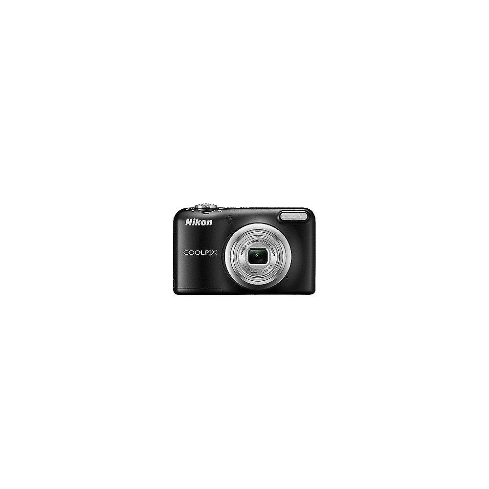Nikon COOLPIX A10 Digitalkamera Kit schwarz   Tasche