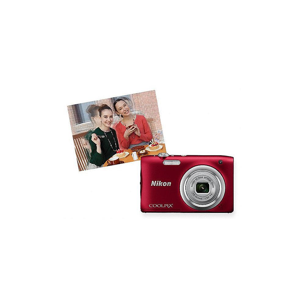 Nikon COOLPIX A100 Digitalkamera rot