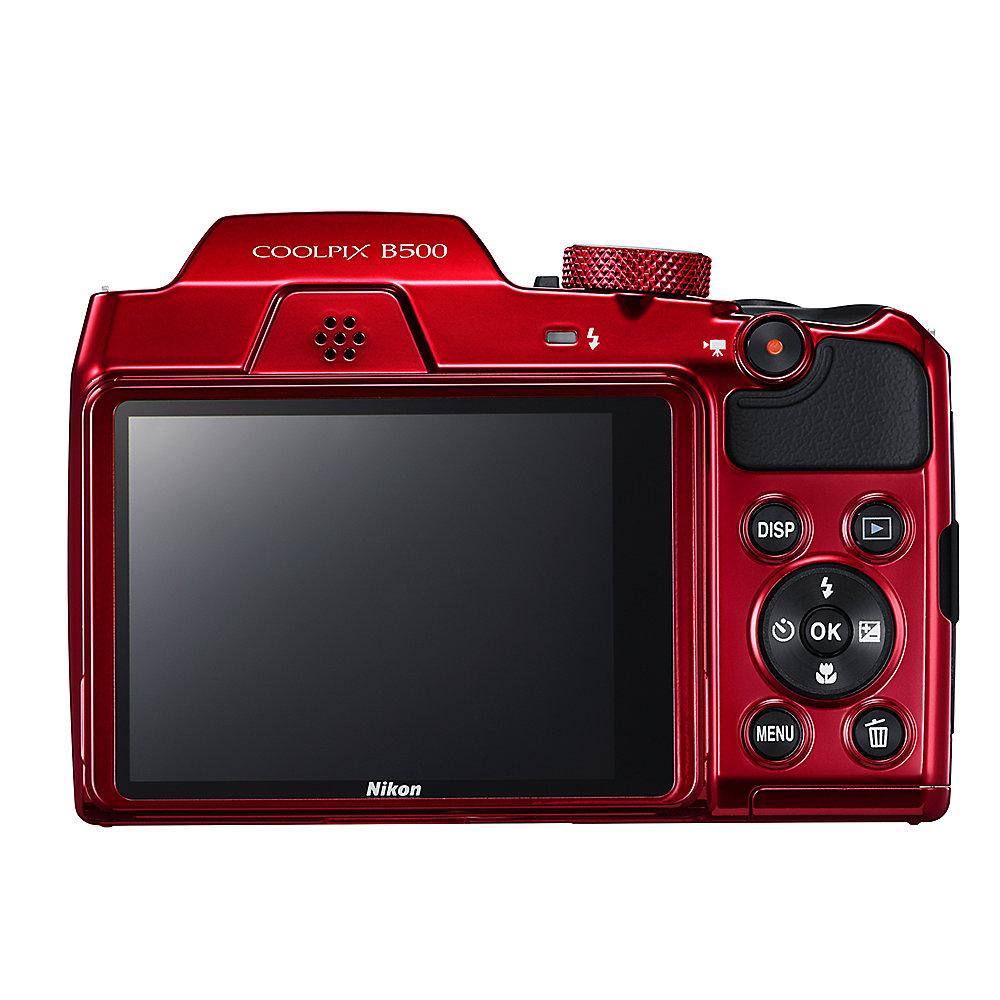 Nikon COOLPIX B500 Bridgekamera rot