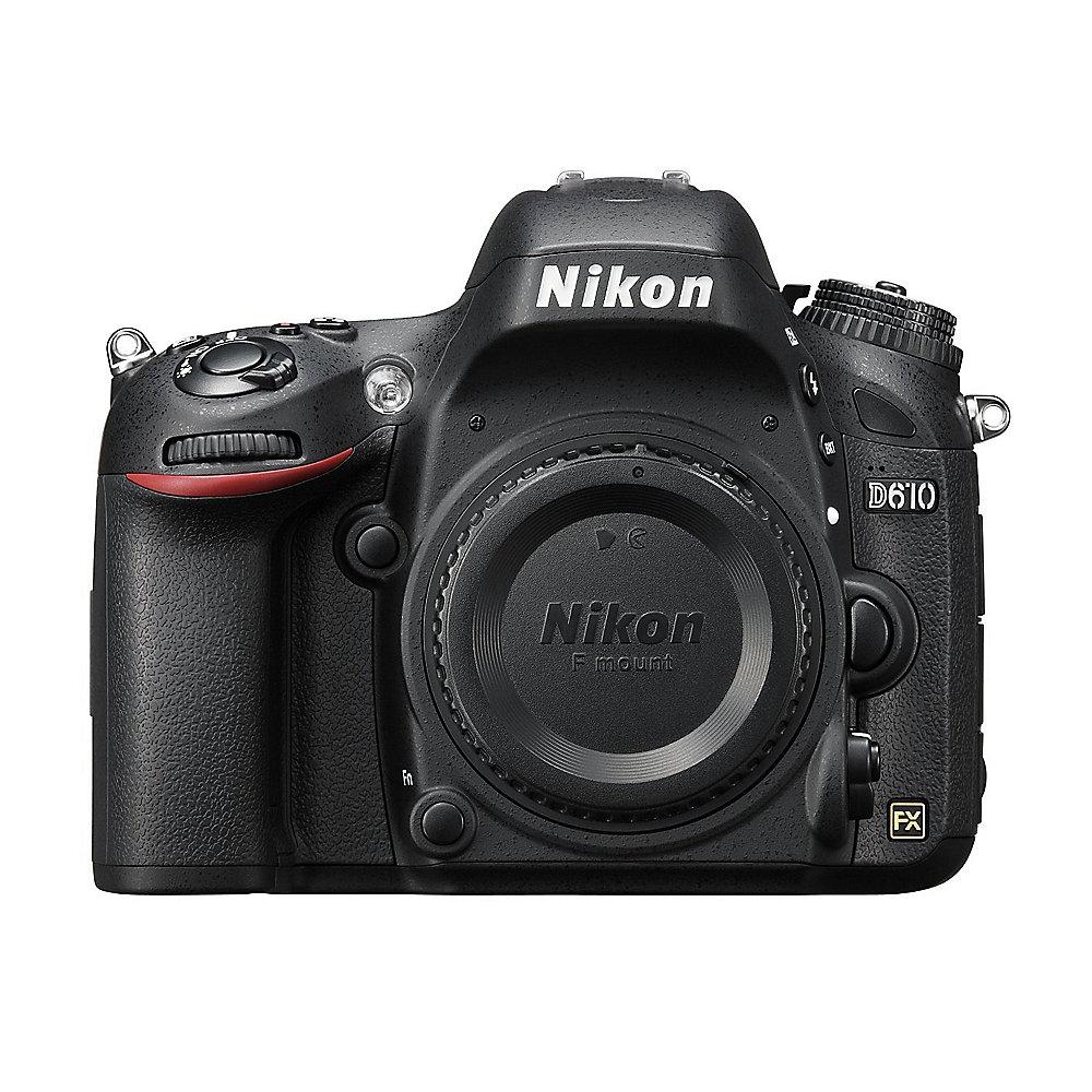 Nikon D610 Gehäuse Spiegelreflexkamera, Nikon, D610, Gehäuse, Spiegelreflexkamera