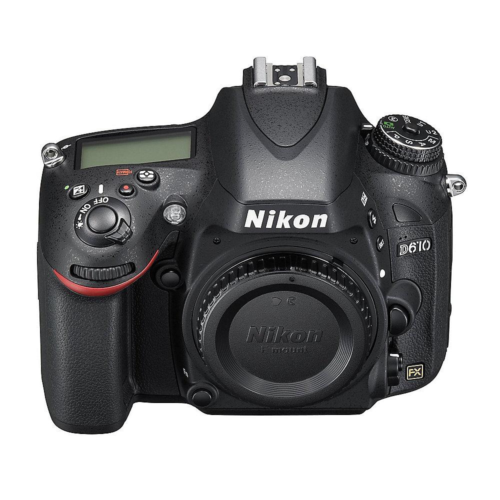 Nikon D610 Gehäuse Spiegelreflexkamera, Nikon, D610, Gehäuse, Spiegelreflexkamera