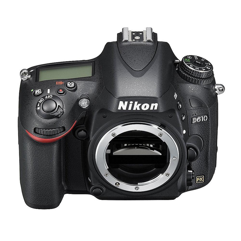 Nikon D610 Gehäuse Spiegelreflexkamera, Nikon, D610, Gehäuse, Spiegelreflexkamera