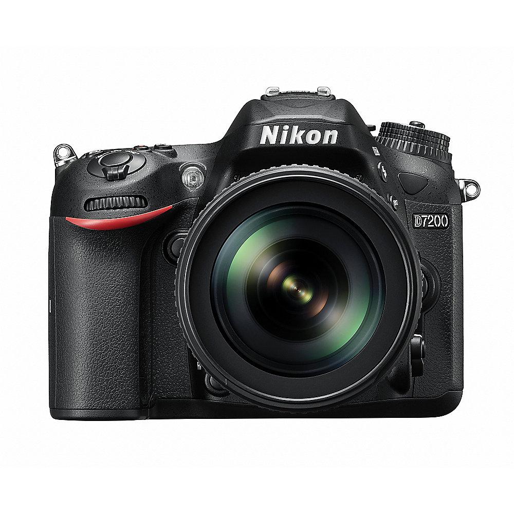 Nikon D7200 Kit AF-S 18-105mm 1:3,5-5,6 G ED VR Spiegelreflexkamera