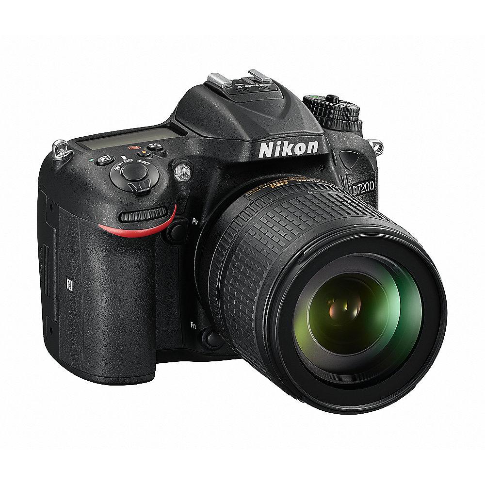 Nikon D7200 Kit AF-S 18-105mm 1:3,5-5,6 G ED VR Spiegelreflexkamera