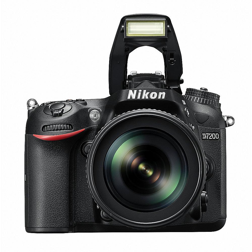 Nikon D7200 Kit AF-S 18-105mm 1:3,5-5,6 G ED VR Spiegelreflexkamera