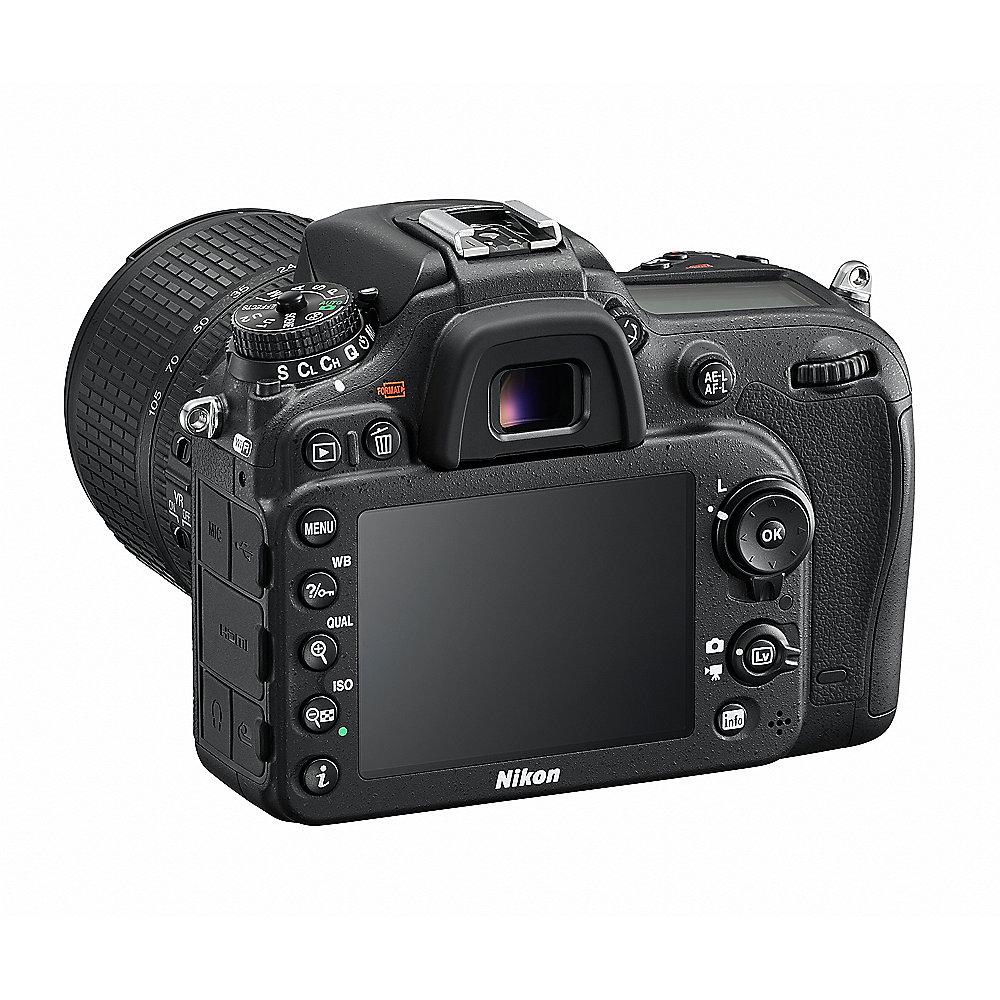 Nikon D7200 Kit AF-S 18-105mm 1:3,5-5,6 G ED VR Spiegelreflexkamera