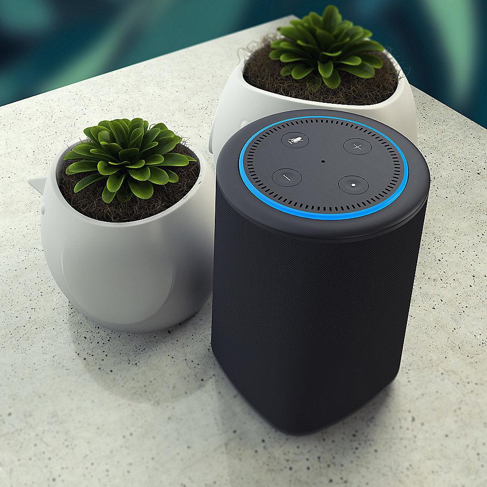 Ninety7 VAUX Tragbarer Lautsprecher für den Amazon Echo Dot - schwarz