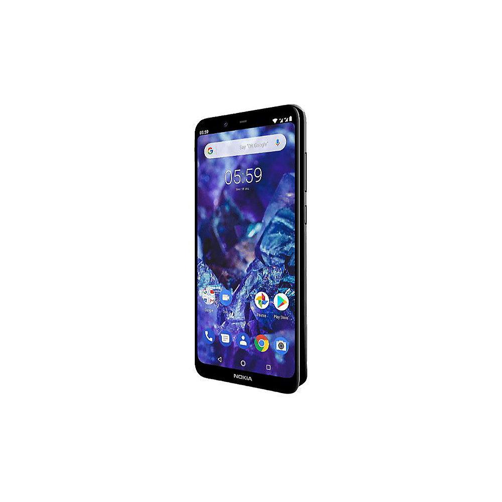 Nokia 5.1 Plus (2018) 32 GB Dual-SIM schwarz mit Android One